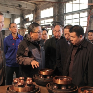 郝文杰副市長來公司調(diào)研