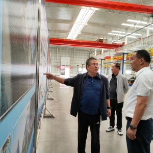 副市長胡志勇一行來公司調(diào)研