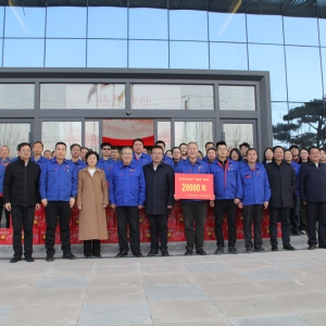 天水市市委副書記、市長劉力江一行 來公司開展慰問活動